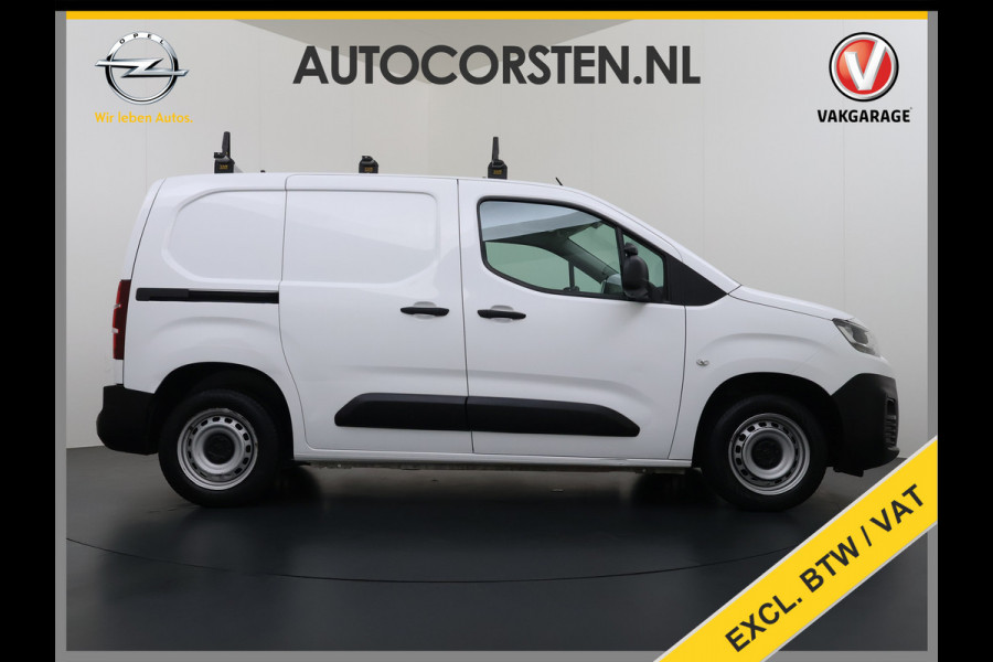 Citroën Berlingo 1.5 HDI Navi* Laadruimte-Airco Trekhaak Apple Carplay Android Auto Cruise Control Pdc Club Dakdragers Schuifdeur Betonplex Vloer Wandbetimmering 1.230KG Trekgewicht Euro 6