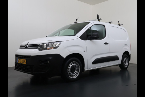 Citroën Berlingo 1.5 HDI Navi* Laadruimte-Airco Trekhaak Apple Carplay Android Auto Cruise Control Pdc Club Dakdragers Schuifdeur Betonplex Vloer Wandbetimmering 1.230KG Trekgewicht Euro 6
