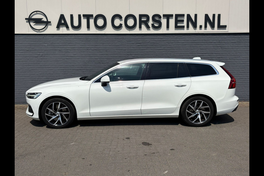 Volvo V60 2.0 T5 251PK Aut. Leder Wegkl.Trekhaak Navi Ecc Adap.Cruise Contourstoelen Apple CarPlay Android Auto Bordherk. High Performance Elek.Stoelen+Memory Elek.Achterklep Privacy Glas Lmv 18" Regensensor 1.800KG Trekgewicht Origineel Nederlandse Auto