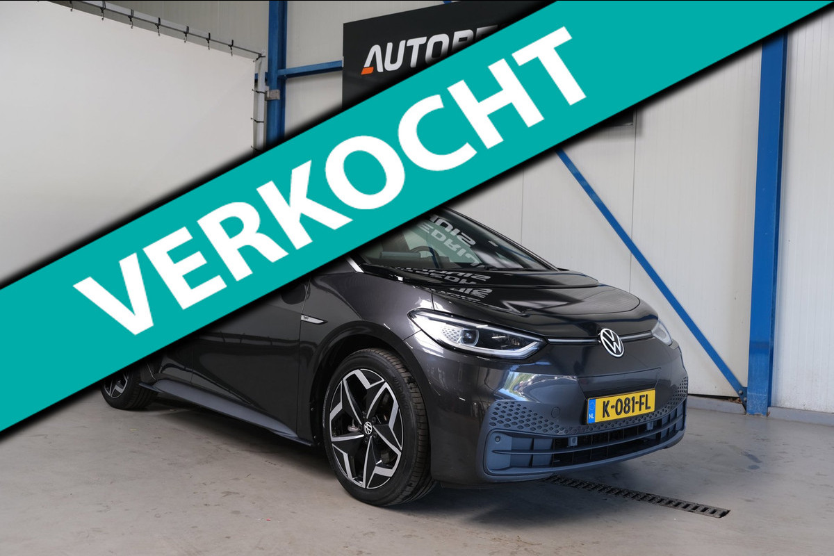 Volkswagen ID.3 First Plus 58 kWh > €11900,- Netto Export <