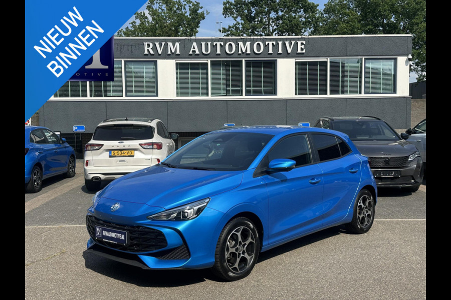 MG MG3 Hybrid+ 1.5 Hybrid+ Luxury 7 JAAR MG FABRIEKS GARANTIE TM 02-2032 | STOEL + STUURVERWARMING | 360 CAMERA | ADAP. CRUISE | DODE HOEK | KEYLESS | APPLE CARPLAY |