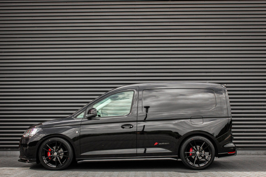 Volkswagen Caddy Cargo JB- EDITION / MAXTRON / SIDE- BARS / VERLAGING / ELEK- PAKKET / BLACK OPS / LEDEREN BEKELDING /AIRCO/ 45DKM