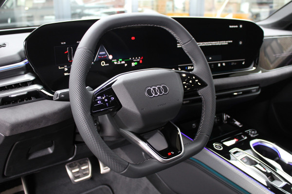 Audi A6 Avant 2.0 e-Hybrid Quattro S-Line | Spoilerpakket | Achteras besturing | Alcantara/Leder | Zwenkbare Trekhaak | 360 | Nieuw