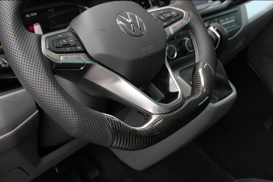 Volkswagen Transporter 2.0 TDI L2H1 150PK BULLI DC DUBBEL CABINE / LEIGHTONVANS BODYKIT / FULL OPTIONS / LEDER / FULL BLACK /APPLE