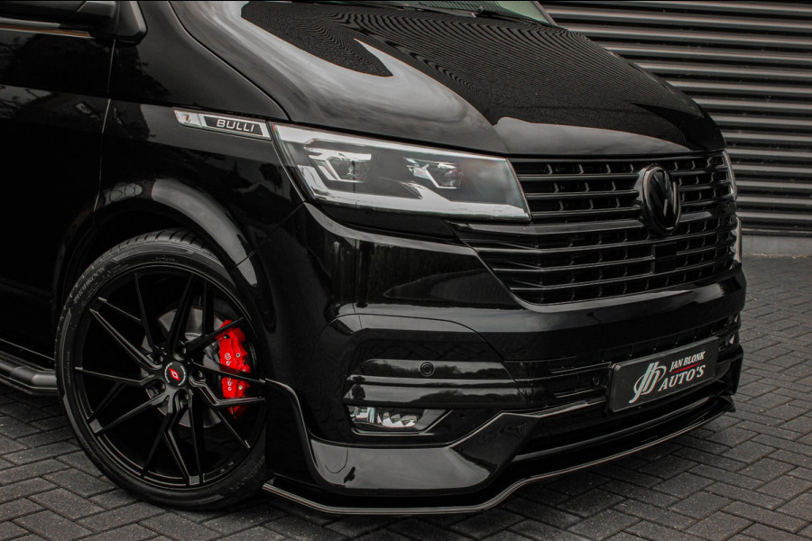 Volkswagen Transporter 2.0 TDI L2H1 150PK BULLI DC DUBBEL CABINE / LEIGHTONVANS BODYKIT / FULL OPTIONS / LEDER / FULL BLACK /APPLE