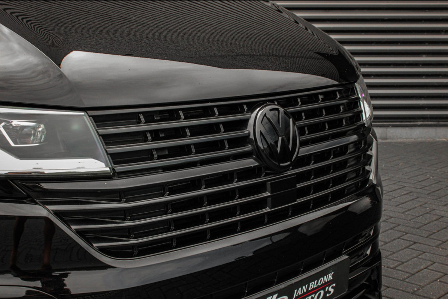 Volkswagen Transporter 2.0 TDI L2H1 150PK BULLI DC DUBBEL CABINE / LEIGHTONVANS BODYKIT / FULL OPTIONS / LEDER / FULL BLACK /APPLE