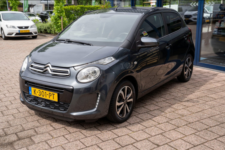 Citroën C1 1.0 VTi Shine 5 Drs|Prijs rijklaar incl 12 mnd garantie| Clima Camera Navi via Carplay Lmv Bluetooth