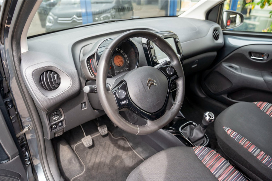 Citroën C1 1.0 VTi Shine 5 Drs|Prijs rijklaar incl 12 mnd garantie| Clima Camera Navi via Carplay Lmv Bluetooth