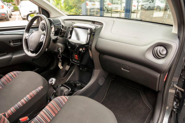 Citroën C1 1.0 VTi Shine 5 Drs|Prijs rijklaar incl 12 mnd garantie| Clima Camera Navi via Carplay Lmv Bluetooth