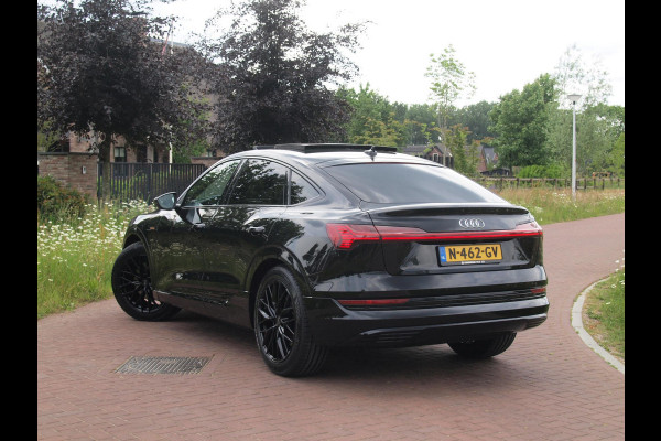 Audi e-tron Sportback 55 quattro Advanced edition Plus 95 kWh | SOH 90% | Panoramadak | Camera | ACC | Apple Carplay | Memory stoelen |