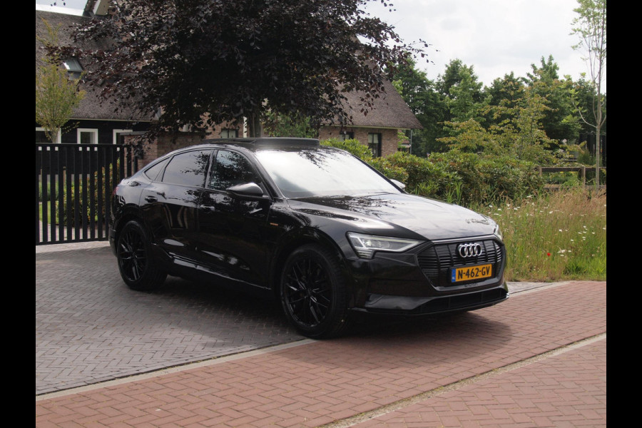 Audi e-tron Sportback 55 quattro Advanced edition Plus 95 kWh | SOH 90% | Panoramadak | Camera | ACC | Apple Carplay | Memory stoelen |
