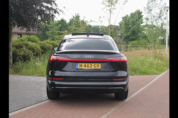 Audi e-tron Sportback 55 quattro Advanced edition Plus 95 kWh | SOH 90% | Panoramadak | Camera | ACC | Apple Carplay | Memory stoelen |