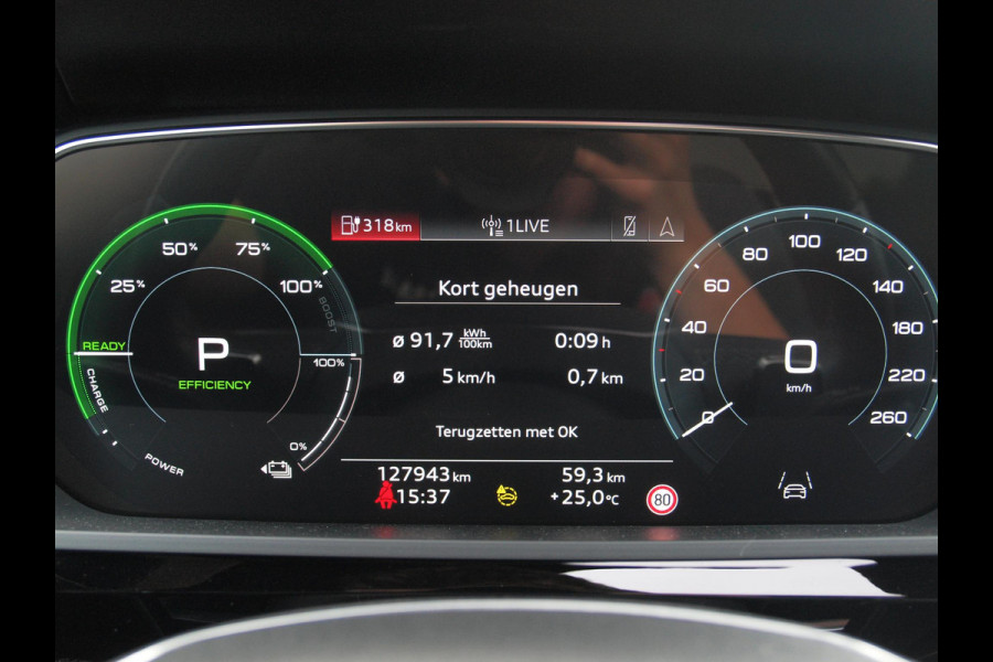 Audi e-tron Sportback 55 quattro Advanced edition Plus 95 kWh | SOH 90% | Panoramadak | Camera | ACC | Apple Carplay | Memory stoelen |