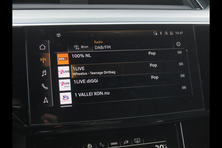 Audi e-tron Sportback 55 quattro Advanced edition Plus 95 kWh | SOH 90% | Panoramadak | Camera | ACC | Apple Carplay | Memory stoelen |