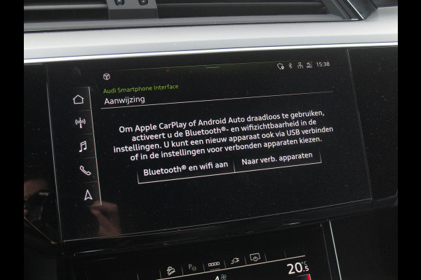 Audi e-tron Sportback 55 quattro Advanced edition Plus 95 kWh | SOH 90% | Panoramadak | Camera | ACC | Apple Carplay | Memory stoelen |