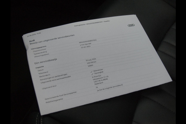 Audi e-tron Sportback 55 quattro Advanced edition Plus 95 kWh | SOH 90% | Panoramadak | Camera | ACC | Apple Carplay | Memory stoelen |