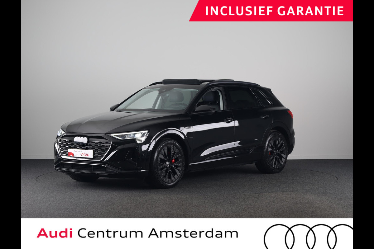 Audi Q8 e-tron 55 quattro Advanced Edition Plus 115 kWh 408pk | Panoramadak | Stoeverwarming voor en achter | Head ip Display | Pack Tour | Pack City