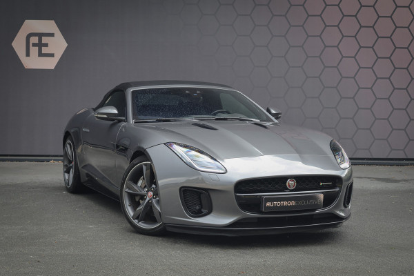 Jaguar F-Type P300 R-Dynamic | 20" CARBON INLEG VELGEN | LED KOPLAMPEN | SPORTUITLAAT | MERIDIDAN AUDIO | COLD CLIMATE PACK INCL. STUURVERWARMING EN VOORRUITVERWARMING INCL WARMTEWEREND GLAS
