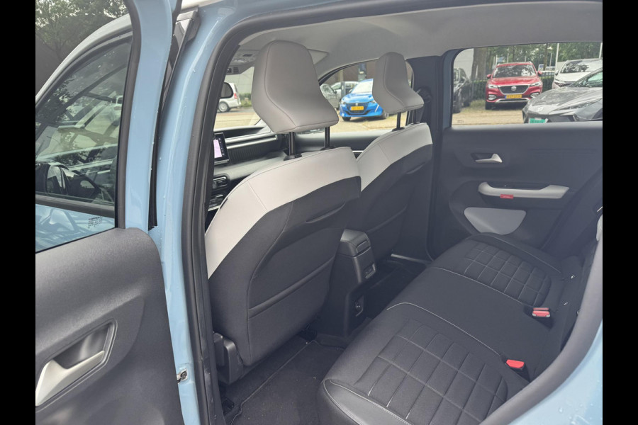 Citroën ë-C3 Max 113pk 44 kWh VAN: 24.900,- VOOR: 21.877,- UW WKVOORDEEL: 3.023,- | 4.500 KM!! UNIEKE KM STAND  | 3-FASE LADER | NAVIGATIE | CAMERA | FABRIEKSGARANTIE TOT 02-2027 | BTW VERREKENBAAR |