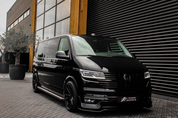 Volkswagen Transporter 2.0 TDI L2H1 150PK BULLI DC DUBBEL CABINE / LEIGHTONVANS BODYKIT / FULL OPTIONS / LEDER / FULL BLACK /APPLE