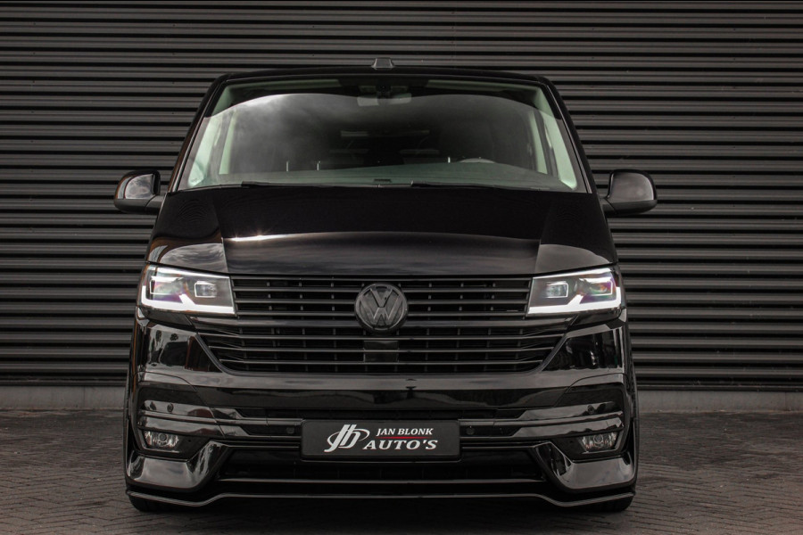 Volkswagen Transporter 2.0 TDI L2H1 150PK BULLI DC DUBBEL CABINE / LEIGHTONVANS BODYKIT / FULL OPTIONS / LEDER / FULL BLACK /APPLE