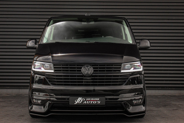 Volkswagen Transporter 2.0 TDI L2H1 150PK BULLI DC DUBBEL CABINE / LEIGHTONVANS BODYKIT / FULL OPTIONS / LEDER / FULL BLACK /APPLE