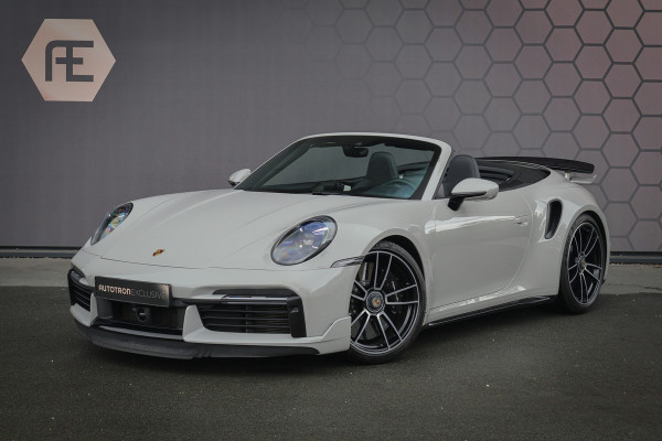Porsche 911 Cabrio 3.8 Turbo S | SPORT DESIGN AERO KIT | LIFTING | BOSE | GT SPORTSTUUR MET VERWARMING | PDLS+ | 360CAM | PASM | STOELKOELIN