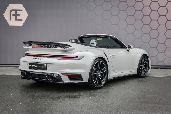 Porsche 911 Cabrio 3.8 Turbo S | SPORT DESIGN AERO KIT | LIFTING | BOSE | GT SPORTSTUUR MET VERWARMING | PDLS+ | 360CAM | PASM | STOELKOELIN