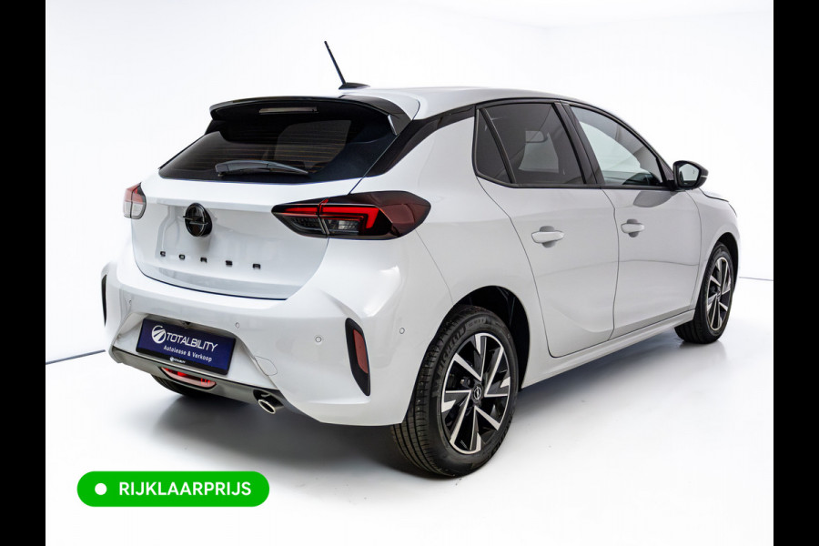 Opel Corsa 1.2 Turbo GS | Camera | Cruise | Airco | Apple Carplay/ Android Auto | PDC V+A Donker glas, Zwart Optiek , Dodehoek