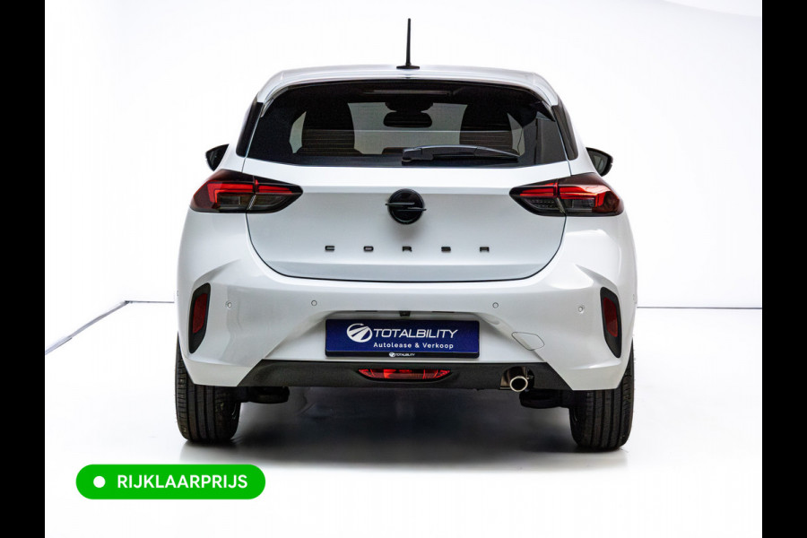 Opel Corsa 1.2 Turbo GS | Camera | Cruise | Airco | Apple Carplay/ Android Auto | PDC V+A Donker glas, Zwart Optiek , Dodehoek