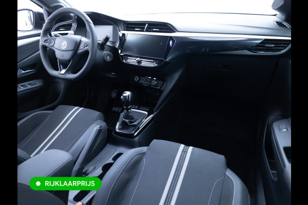Opel Corsa 1.2 Turbo GS | Camera | Cruise | Airco | Apple Carplay/ Android Auto | PDC V+A Donker glas, Zwart Optiek , Dodehoek