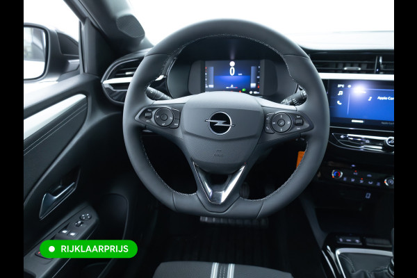 Opel Corsa 1.2 Turbo GS | Camera | Cruise | Airco | Apple Carplay/ Android Auto | PDC V+A Donker glas, Zwart Optiek , Dodehoek