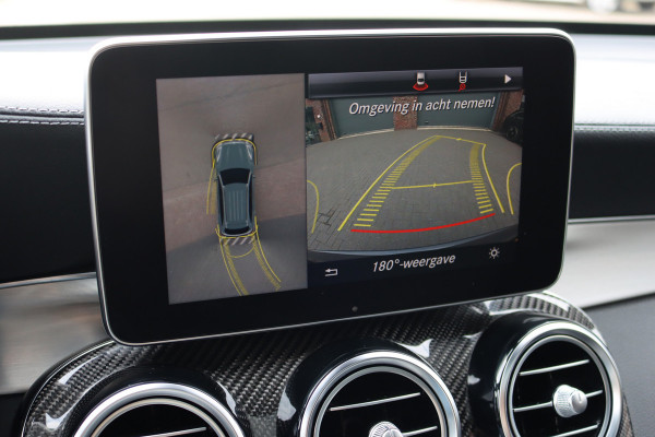 Mercedes-Benz GLC AMG 43 4MATIC | Luchtvering | Distronic+ | Carbon | Memory | Burmester | Panoramadak | HUD | Trekhaak | Nightpakket | Leder | Surround Camera | Keyless Go |