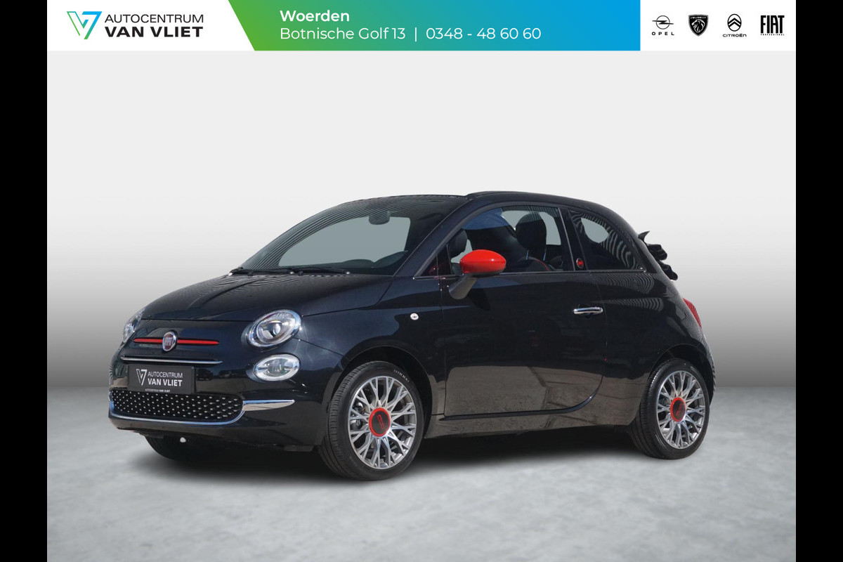Fiat 500C 1.0 Hybrid RED