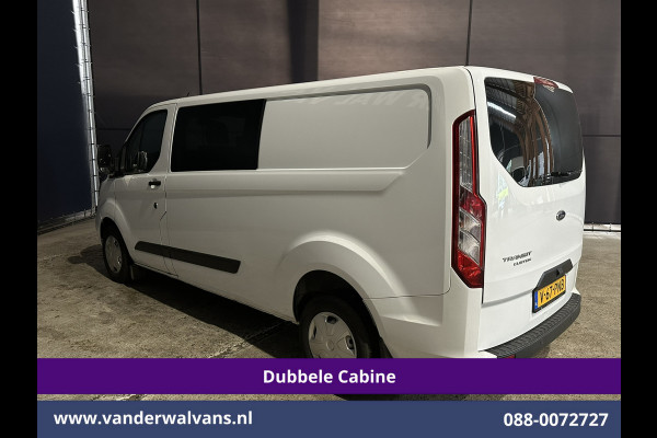 Ford Transit Custom 2.0 TDCI 130pk L2H1 Dubbele Cabine Euro6 Airco | 6-Zits | Camera | Apple Carplay Android Auto, Cruisecontrol, Stoelverwarming, Parkeersensoren, Achterklep