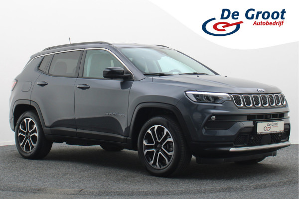 Jeep Compass 4xe 190 Plug-in Hybrid Electric Limited Business Leder/Stof, 360° Camera, Apple Carplay, ACC, Virtual Cockpit, DAB, 18''