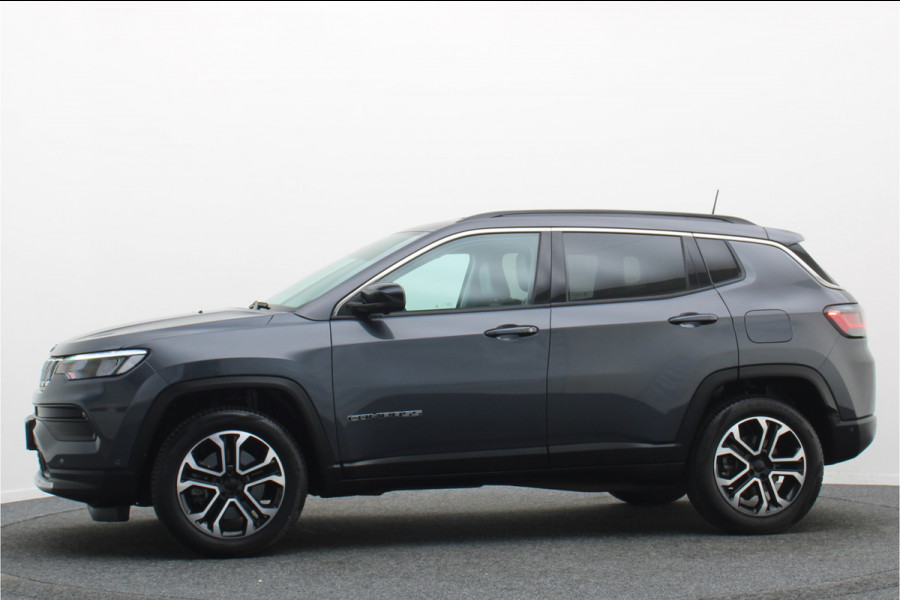 Jeep Compass 4xe 190 Plug-in Hybrid Electric Limited Business Leder/Stof, 360° Camera, Apple Carplay, ACC, Virtual Cockpit, DAB, 18''