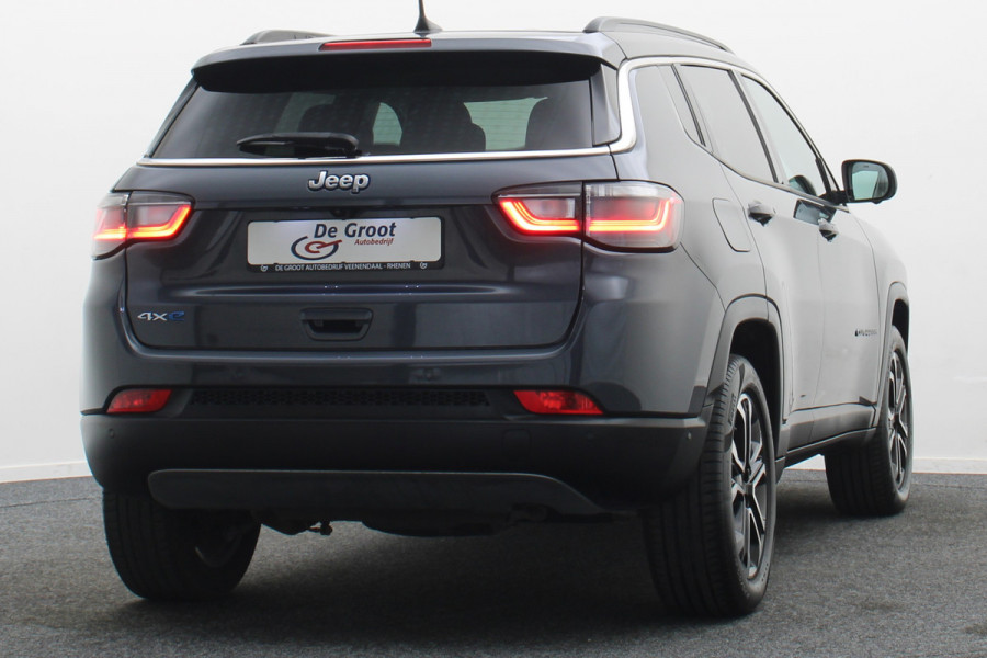 Jeep Compass 4xe 190 Plug-in Hybrid Electric Limited Business Leder/Stof, 360° Camera, Apple Carplay, ACC, Virtual Cockpit, DAB, 18''