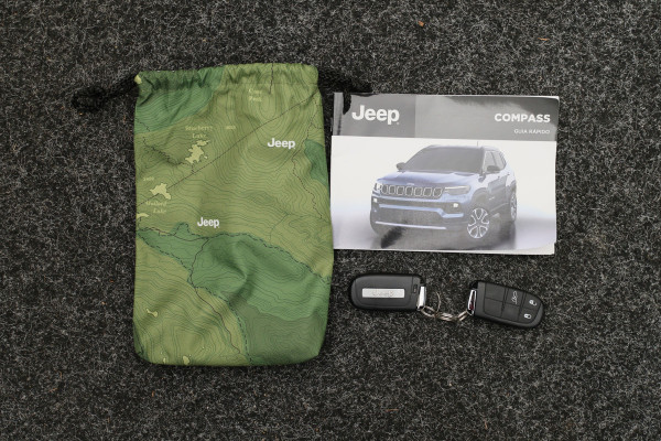 Jeep Compass 4xe 190 Plug-in Hybrid Electric Limited Business Leder/Stof, 360° Camera, Apple Carplay, ACC, Virtual Cockpit, DAB, 18''