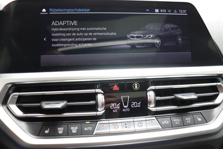 BMW 3 Serie Touring 330e Business Edition Plus M Sport Pakket Automaat / Navigatiesysteem Professional / Head-Up Display / Panoramadak / Adaptief M Onderstel / Stoelverwarming / HiFi / Adaptieve Cruise Control / Leder / 19 Inch /