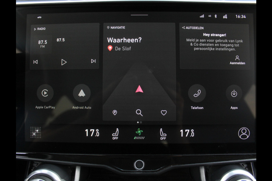 Lynk & Co 01 1.5 CLIMATE | CARPLAY | PANODAK | AFNTRHAAK | LED | DAB | 360CAMERA | NAVI | WIFI | ELEC-KLEP | LMV20 | STOELVERW