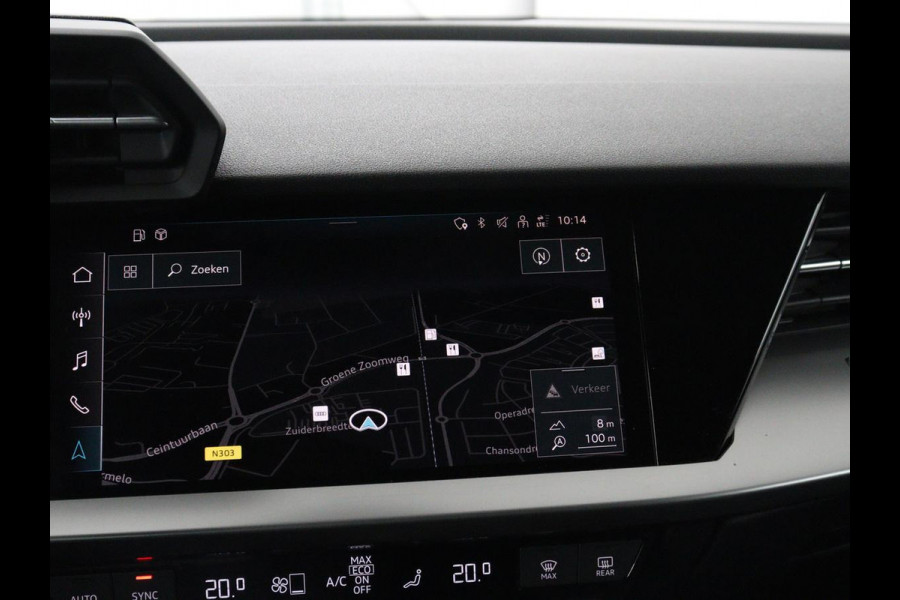 Audi A3 30 TFSI Advanced edition | Stoelverwarming | Adaptive cruise | Carplay | Sportstoelen | Virtual Cockpit | Navigatie | Full LED | Parkeerhulp | Climate control | Bluetooth