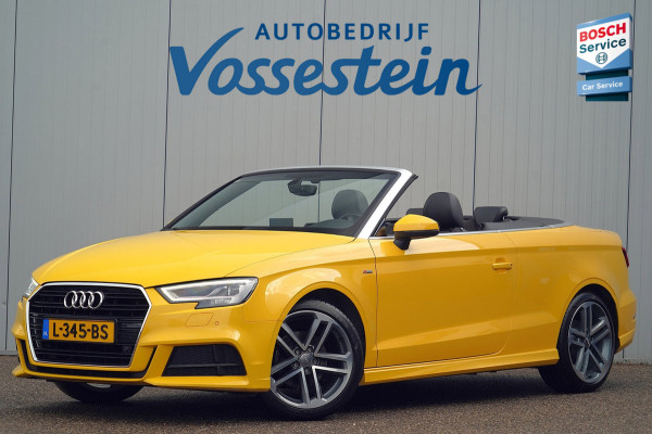 Audi A3 Cabriolet 1.5 TFSI CoD Sport S Line Edition / Vegasgelb / Led Matrix / Camera / Navi / Stoelverw. / Nekverw.