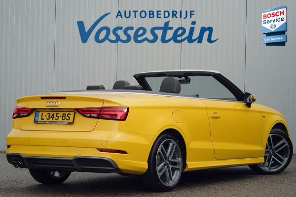 Audi A3 Cabriolet 1.5 TFSI CoD Sport S Line Edition / Vegasgelb / Led Matrix / Camera / Navi / Stoelverw. / Nekverw.