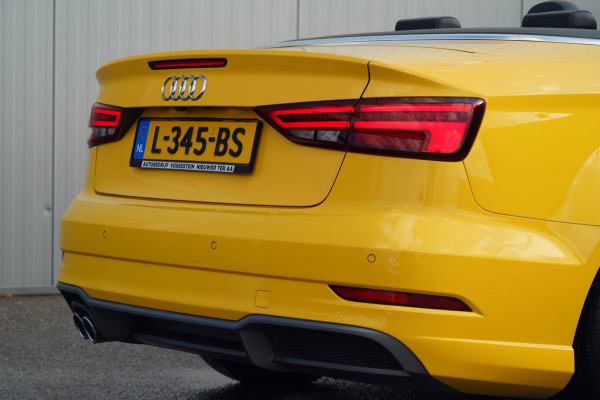 Audi A3 Cabriolet 1.5 TFSI CoD Sport S Line Edition / Vegasgelb / Led Matrix / Camera / Navi / Stoelverw. / Nekverw.
