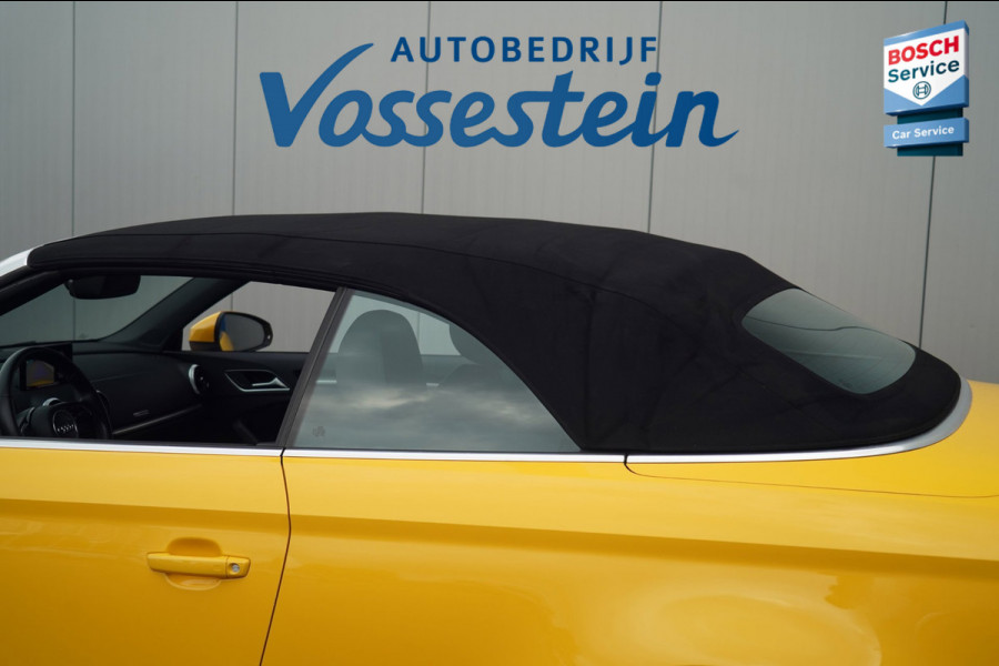 Audi A3 Cabriolet 1.5 TFSI CoD Sport S Line Edition / Vegasgelb / Led Matrix / Camera / Navi / Stoelverw. / Nekverw.