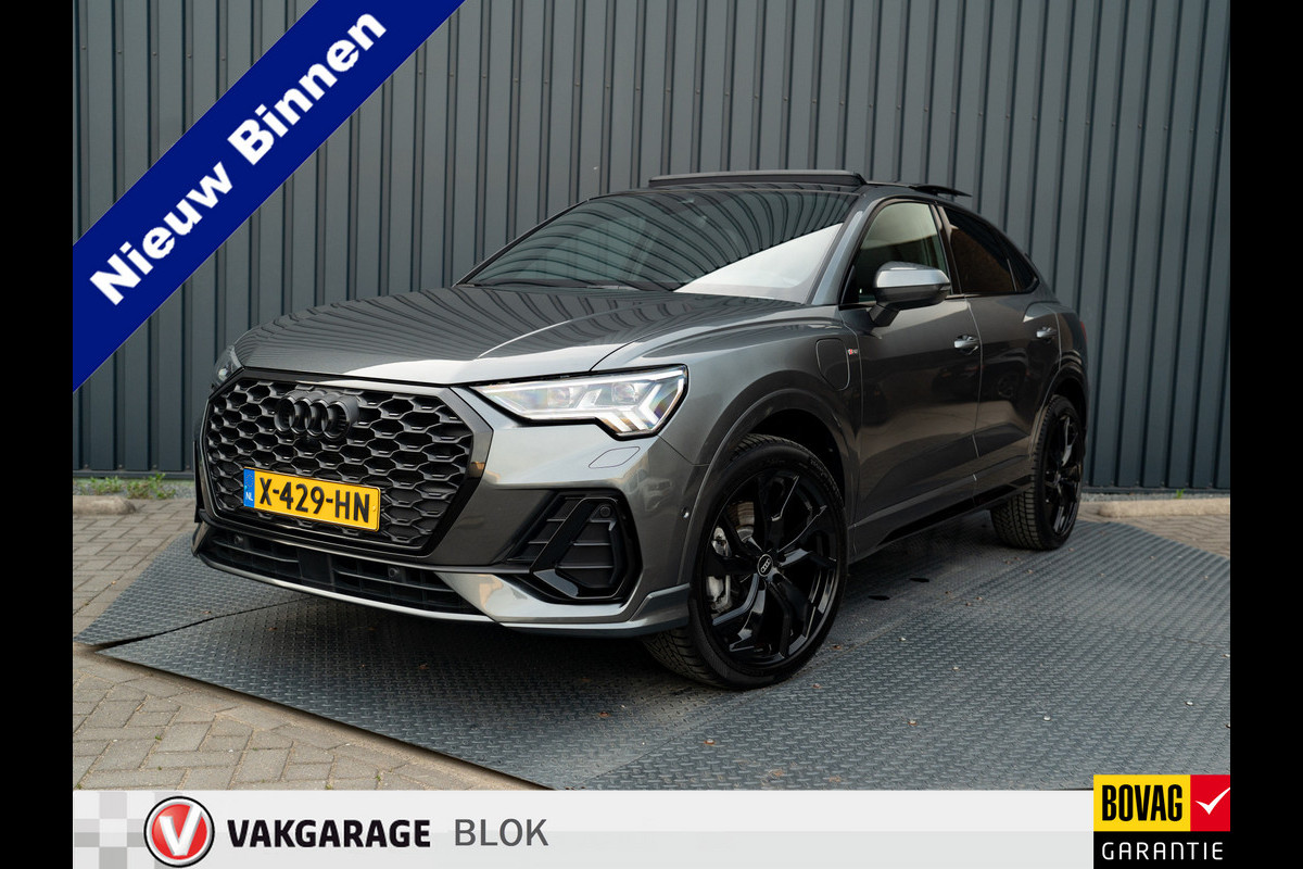 Audi Q3 Sportback 45 TFSI e S-Line | Pano | Trekhaak wegkl. | Memory Seats | Sonos | 360 Camera | 20'' | Prijs Rijklaar!!