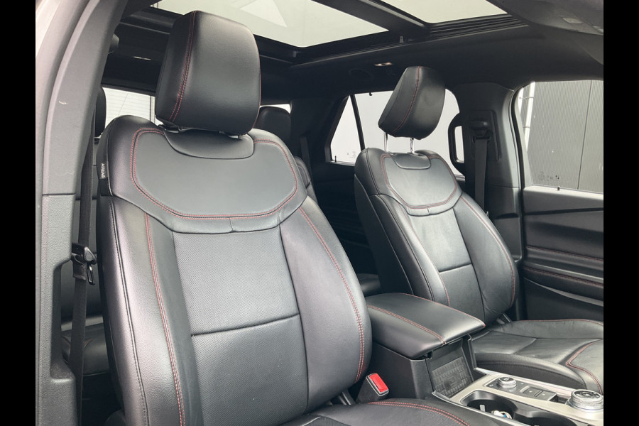 Ford Explorer 7-Pers 3.0 V6 PHEV ST-Line 7-Pers Pano Trekhaak Stoelverw+Ventilatie Massage EcoBoost