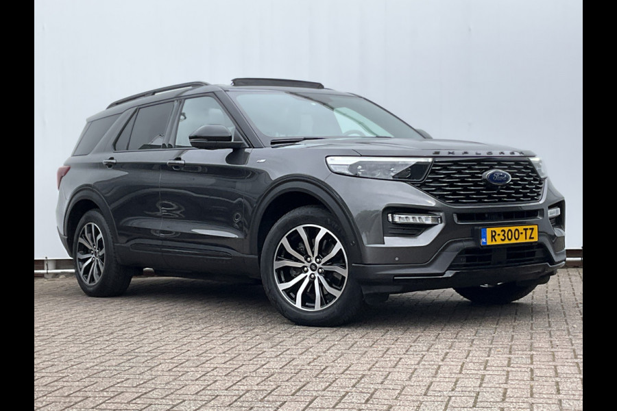 Ford Explorer 7-Pers 3.0 V6 PHEV ST-Line 7-Pers Pano Trekhaak Stoelverw+Ventilatie Massage EcoBoost
