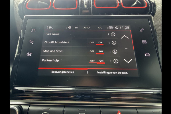 Citroën C3 Aircross 130pk Shine (Elektrisch Schuifdak - Keyless Entry - Camera - Parkeersensoren V+A - Automatische Airco - Navigatie - Apple Carpla